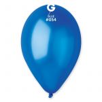 Шар металлик Синий И10"/25см (054) Blue 100шт/уп (Италия) 1102-0294