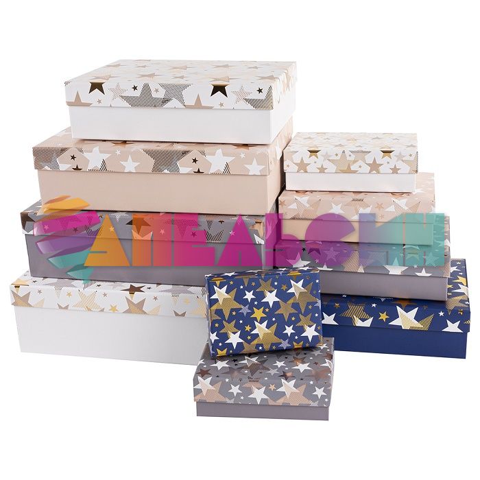 Коробка Мериады звезд МИКС 27х19х7см 503938-5