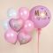 Шар фольга Моей внучке кошечка FL18"/46см сердце (Китай) 27737