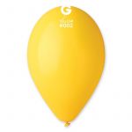 Шар пастель Желтый И14"/36см (002) Yellow 50шт/уп (Италия) 1102-0340