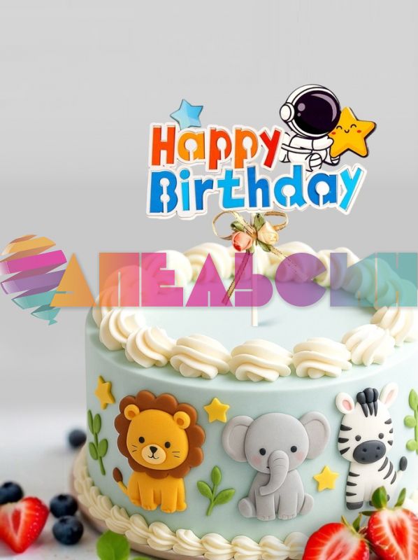 Топпер HB Космос 13х17см картон 9686030