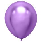 Шар хром Фиолетовый Д18"/46см 10шт/уп (Китай) 618006