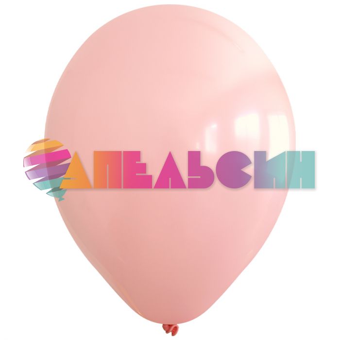 Шар пастель Розовый Т05"/13см Pale pink 100шт/уп (Турция) 8052334