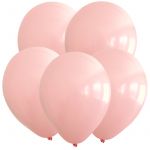Шар пастель Розовый Т05"/13см Pale pink 100шт/уп (Турция) 8052334