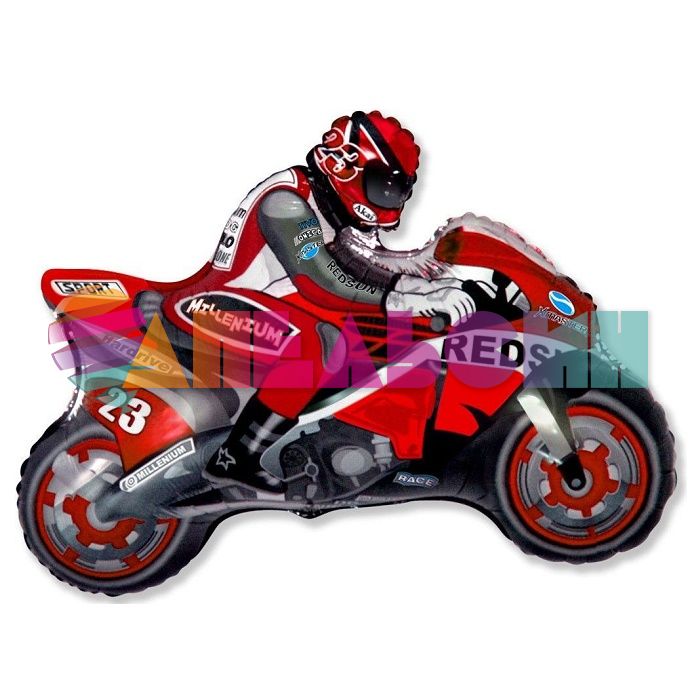 Мини фигура Мотоцикл красный F12"/30см (Испания) 902663R