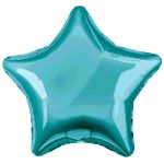 Шар звезда Бирюза AG30"/76см океан Ocean (Россия) металлик 221004