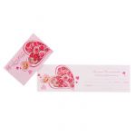 Приглашение на свадьбу Кольца розы 2-83-612 1197885