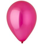 Шар металлик Розовый Э12"/30см (453) Hot Pink 50шт/уп (Малайзия) 1102-1647