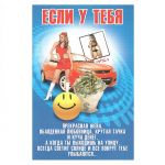 Открытка Если у тебя... 12х18см С-281