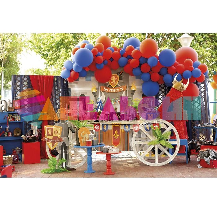 Шар пастель Синий S18"/46см (041) Royal Blue Королевский 5шт/уп (Колумбия) 252346-5