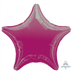 Шар звезда Розовый A19"/49см фуксия Fuchsia (США) металлик 1204-0042
