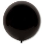 Шар пастель Черный Э24"/61см (298) Black 4шт/уп (Малайзия) 1102-1715