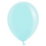 Шар пастель Бирюза Д12"/30см Мятное счастье 100шт/уп (Китай) макарунс 612148