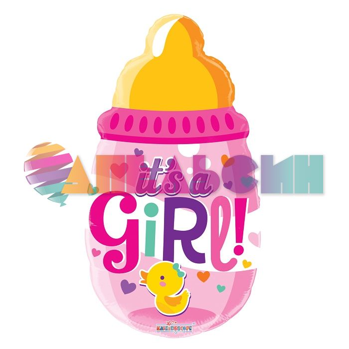 Шар фигура Бутылочка It's a Girl! K20"/51 (Мексика) 19616-18