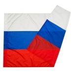 Флаг Россия триколор 90х145см 611290