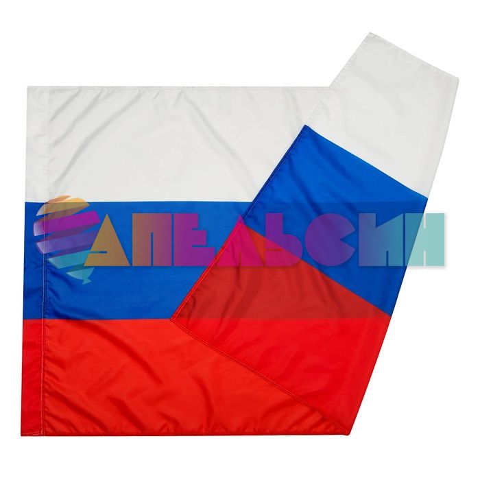 Флаг Россия триколор 90х145см 611290