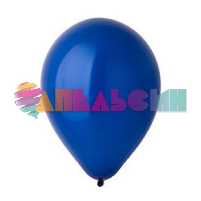 Шар пастель Синий Э12"/30см (273) Ocean Blue 50шт/уп (Малайзия) фэшн 1102-1626