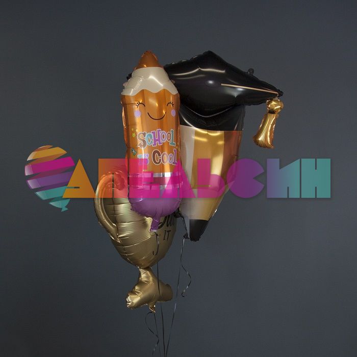 Шар фигура Карандаш на выпускной FL35"/89см (Китай) 23283