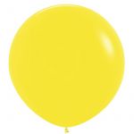 Шар пастель Желтый S24"/60см (020) Yellow (Колумбия) 124020-1