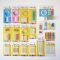 Свеча для торта Ассорти 15см макарунс перламутр 24шт/уп 620200-24