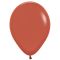Шар пастель Коричневый S12"/30см (072) Terracotta Терракотовый 50шт/уп (Колумбия) 177571