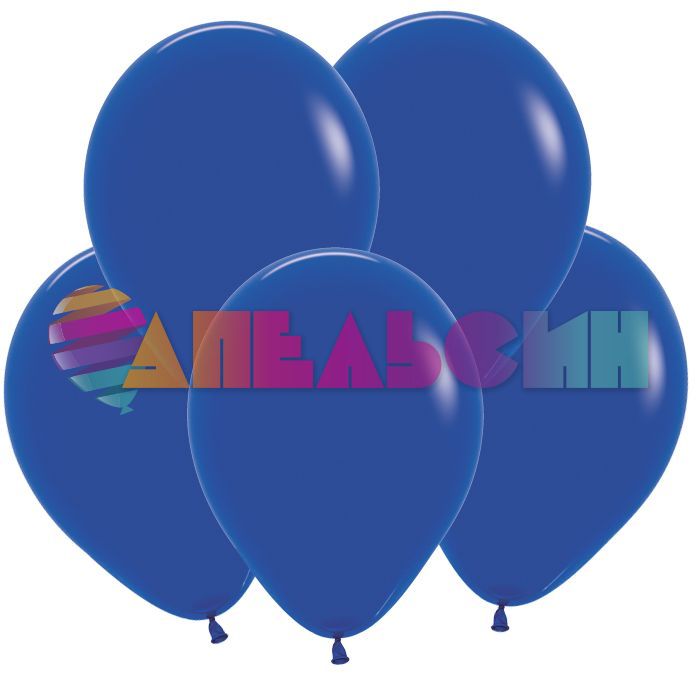 Шар пастель Синий S10"/25см (041) Royal Blue Королевский 100шт/уп (Колумбия) 110041 282374