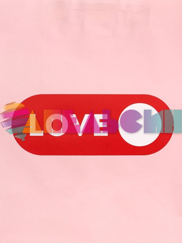Пакет LOVE 32х37х18см крафт 10660501