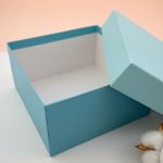Коробка Драгоценные камни Бирюза 16х16х8,5см Ч44736-2