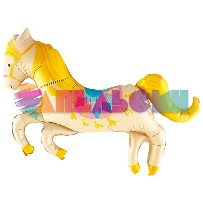Мини фигура Лошадка любимая Цирк FL17"/43см с клапаном (Китай) 26771