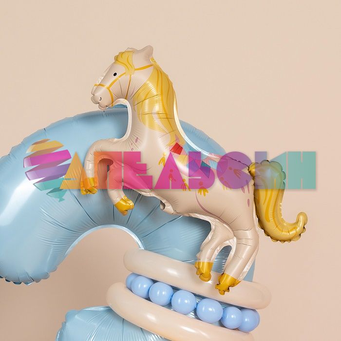 Мини фигура Лошадка любимая Цирк FL17"/43см с клапаном (Китай) 26771