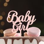Топпер Baby Girl 11х17см пластик 7003936