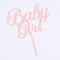 Топпер Baby Girl 11х17см пластик 7003936
