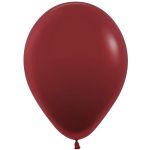 Шар пастель Красный S09"/23см (018) Merlot Мерло 100шт/уп (Колумбия) 102955