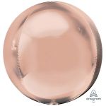 Шар сфера Розовое золото A21"/53см Gold (США) металлик 1209-0263
