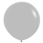 Шар пастель Серый S24"/76см (081) Grey (Колумбия) 124081-1