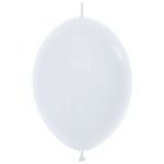 Шар ЛОЛ пастель Белый 06"/15см (005) White 100шт/уп (Колумбия) 830278
