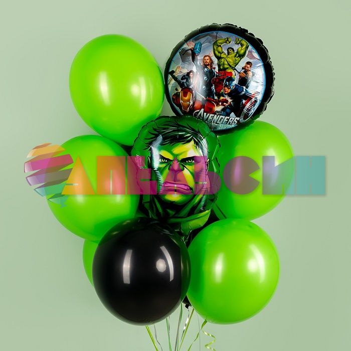 Шар фольга Защитники FL18"/48см круг (Китай) 24521