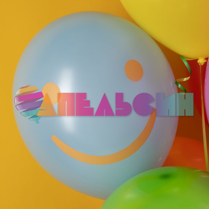 Шар латекс Смайлы ассорти 12"/30см 25шт/уп (Китай) 512-046