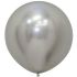 Шар хром Серебро S24"/60см (981) Reflex Silver 3шт/уп (Колумбия) 173696