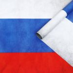 Бумага Триколор Россия | Триколор Россия 50х70см 5л/уп глянец 2ст 7018505-5