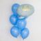Шар фигура Реплика HELLO BABY голубой FL23"/58см (Китай) 15586-СТОК