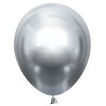 Шар хром Серебро Ш10"/25см 50шт/уп (Китай) 910101