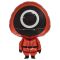 Шар фигура Кальмаргейм Игра в криветку Круг красный FL31"/79см (Китай) 19913