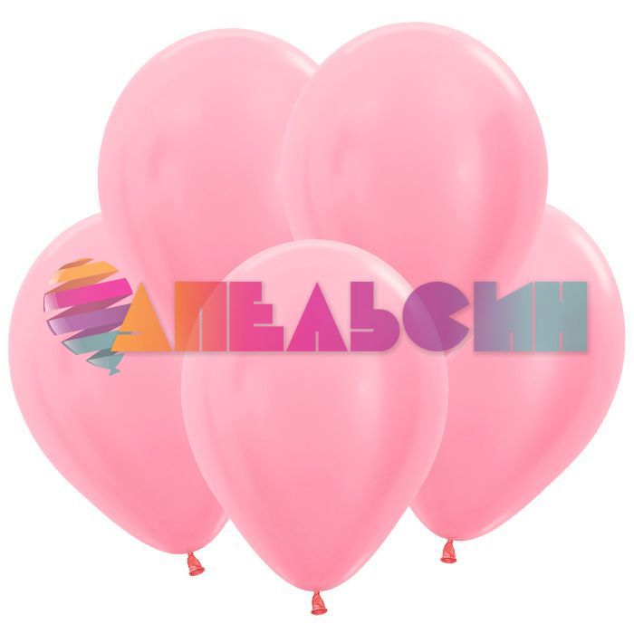Шар металлик Розовый S05"/13см (409) Pink 100шт/уп (Колумбия) 305409-бр 206271
