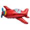 Мини фигура Самолет красный FL15"/38см с клапаном (Китай) 190634