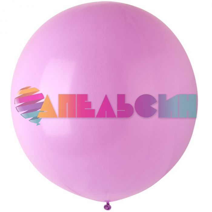 Шар пастель Сиреневый Э24"/60см (762) Lilac 4шт/уп (Малайзия) макарунс 1102-1914