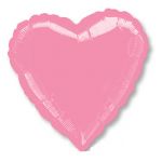 Шар сердце Розовый A18"/46см Pink (США) 1204-0223