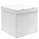 Коробка Белый 30х30х30см складная КВШ27