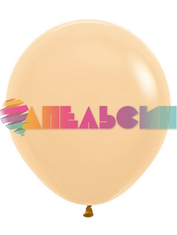 Шар пастель Бежевый S18"/46см (661) Matte Nude телесный 25шт/уп (Колумбия) макарунс 419442