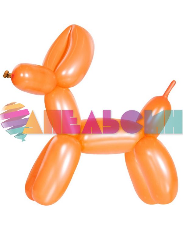 Шар ШДМ пастель Оранжевый 512-260 (S09) Orange 100шт/уп (Китай) 512-260S09